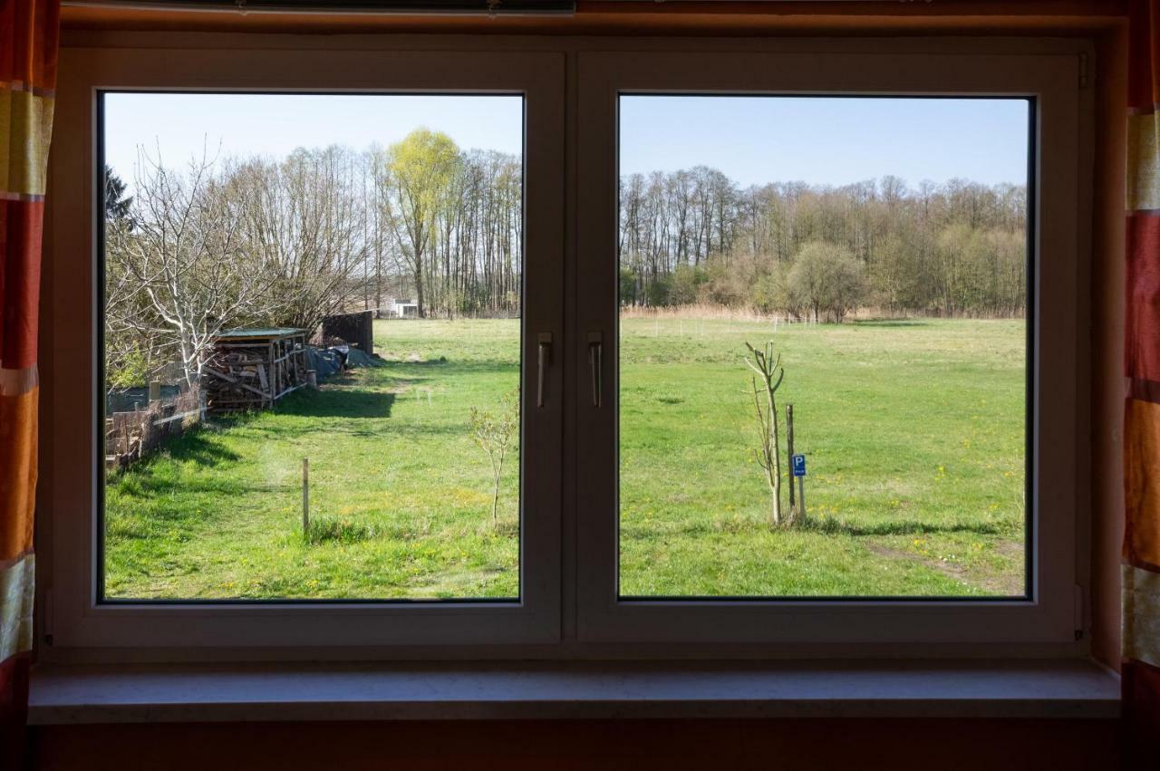 Ferienwohnung Sonnenblume Himmelpfort Pian Buitenkant foto