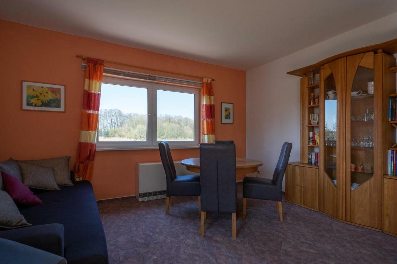 Ferienwohnung Sonnenblume Himmelpfort Pian Buitenkant foto